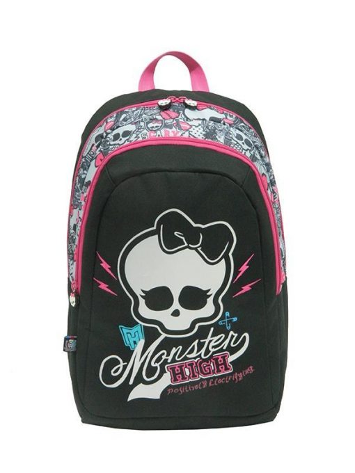 Bagtrotter τσάντα δημοτικού πλάτης Monster High με 1 θήκη 43x35x16εκ.