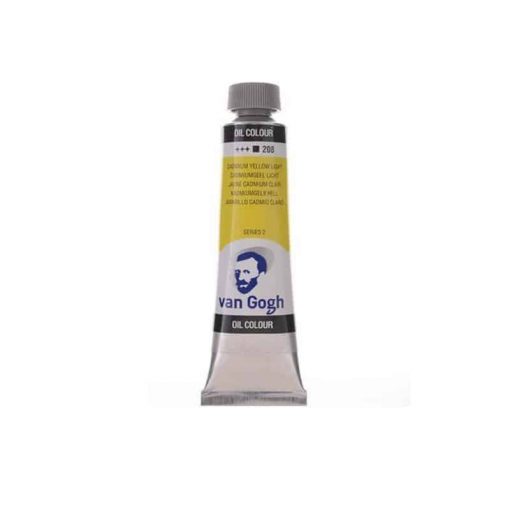 Talens van gogh χρώματα λαδιού 60ml (208-Cadmium yellow light)