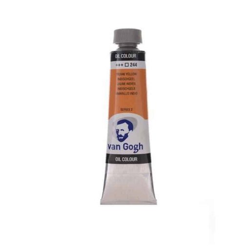 Talens van gogh χρώμα λαδιού 244 indian yellow 20ml