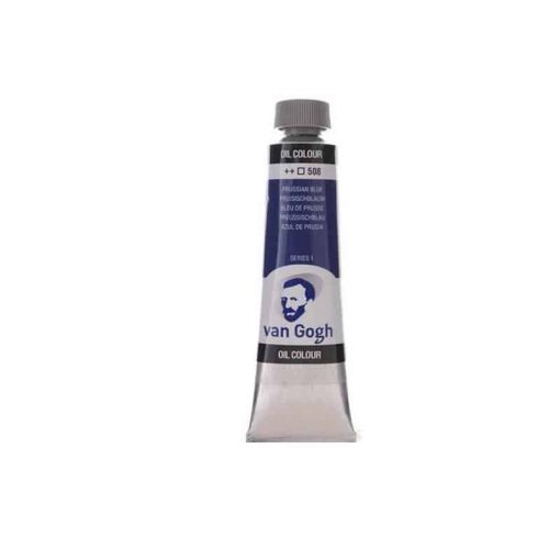 Talens van gogh χρώμα λαδιού 508 prussian blue 200ml