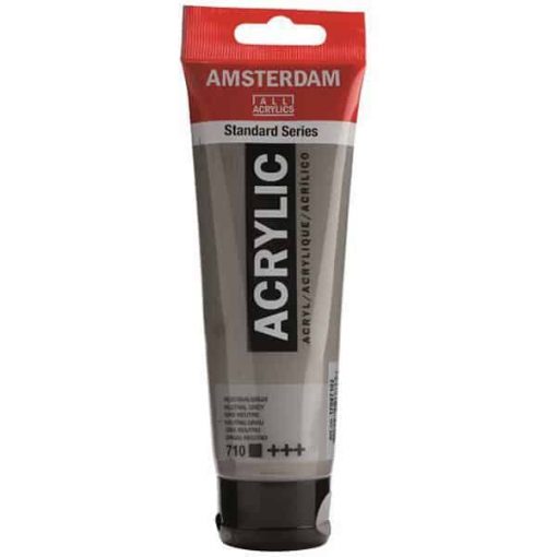 Talens amsterdam ακρυλικό χρώμα 710 neutral grey 120ml