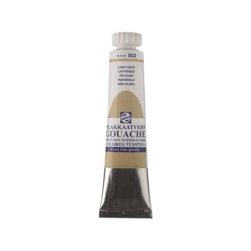 Talens τέμπερες extra fine metallic 802 light gold 20ml