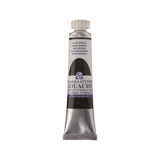 Talens τέμπερες extra fine 703 black intenso 20ml