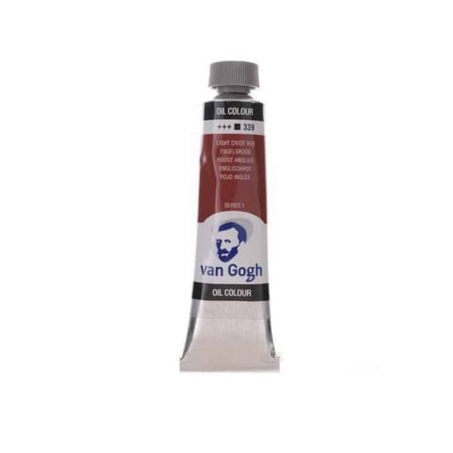 Talens van gogh χρώμα λαδιού 339 light oxide red 200ml