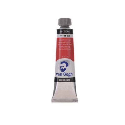 Talens van gogh χρώμα λαδιού 303 cadmium red light 20ml