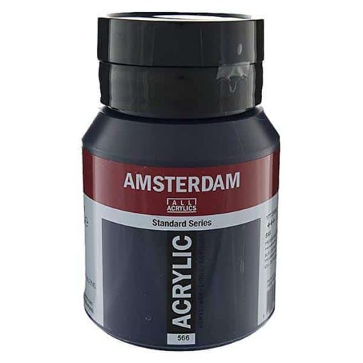 Talens amsterdam ακρυλικό χρώμα 566 prussian blue 500ml