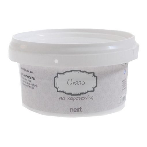 Next ακρυλική βάση gesso λευκή 500ml