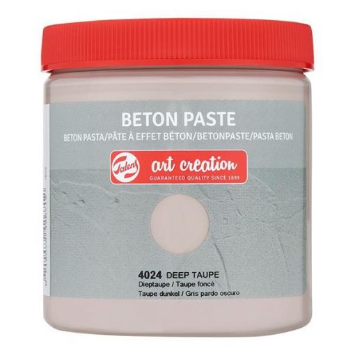 Talens art creation beton paste deep taupe 250ml.