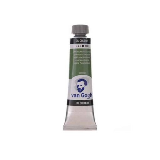 Talens van gogh χρώμα λαδιού 668 chromium oxide green 20ml