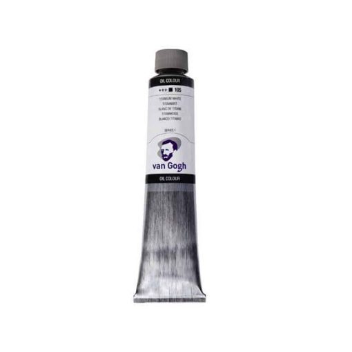 Talens van gogh χρώμα λαδιού 105 titanium white 20ml