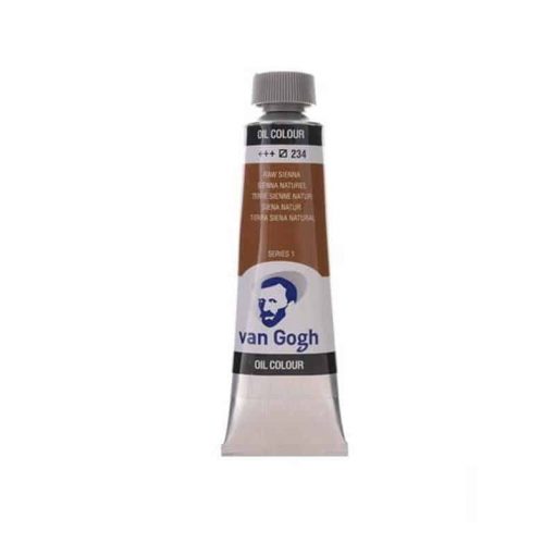 Talens van gogh χρώμα λαδιού 234 raw sienna 200ml