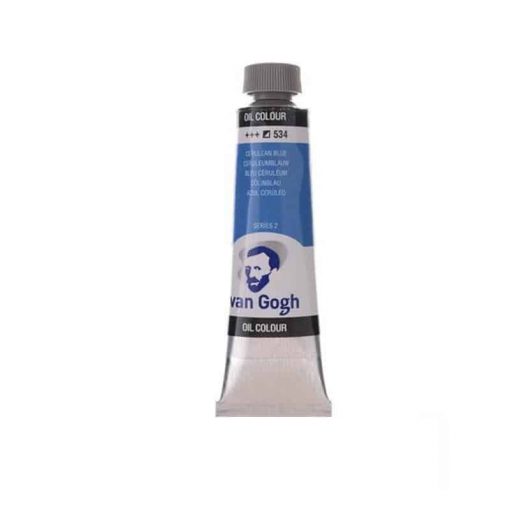 Talens van gogh χρώματα λαδιού 60ml (534-Cerulean Blue)