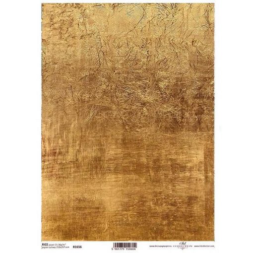 Ριζόχαρτο "gemstones gold" 21x29.7εκ.   (ITD-R1656)