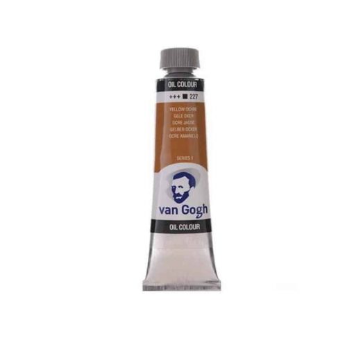 Talens van gogh χρώμα λαδιού 227 yellow ochre 20ml