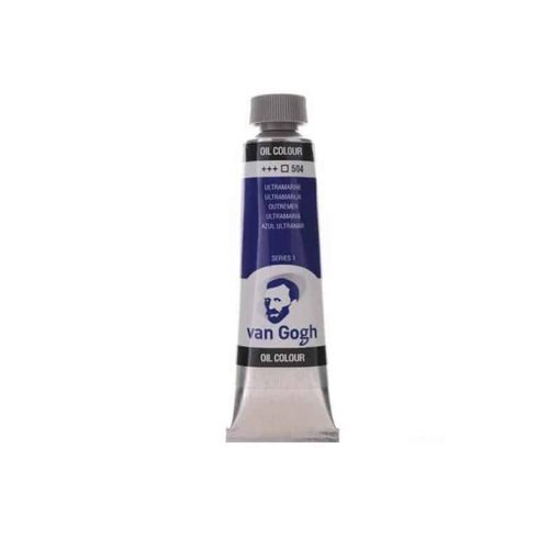 Talens van gogh χρώμα λαδιού 504 ultramarine 200ml