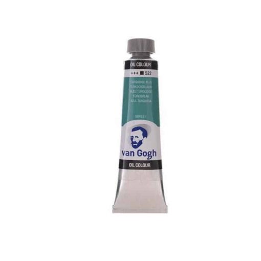 Talens van gogh χρώματα λαδιού 60ml (522-Turquoise blue)