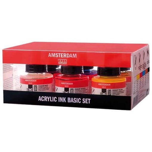 Talens Amsterdam acrylic ink 30ml, 6χρωμάτων