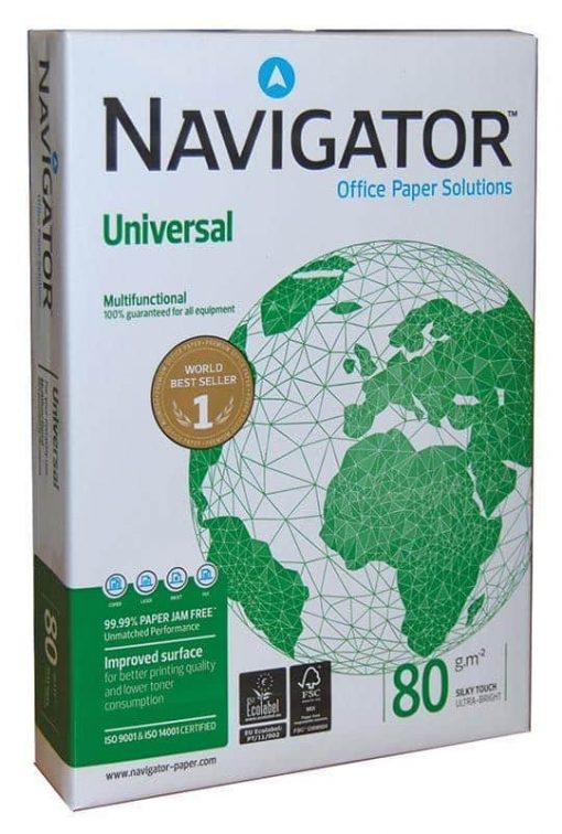 Φωτοαντιγραφικό χαρτί Navigator Α4 80γρ. 500φυλ.