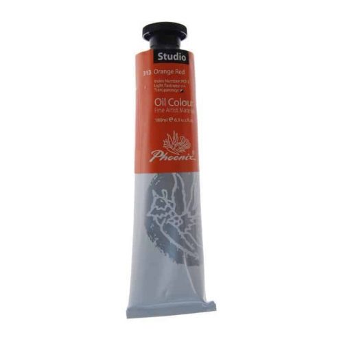 Phoenix χρώμα λαδιού orange red 180ml