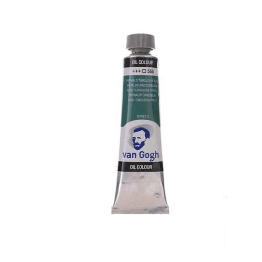 Talens van gogh χρώματα λαδιού 60ml (565-Phthalo Turquoise Blue)