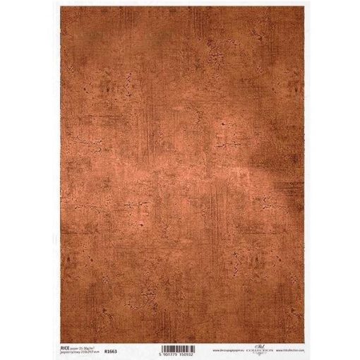 Ριζόχαρτο "precious stones brown" 21x29.7εκ.   (ITD-R1663)