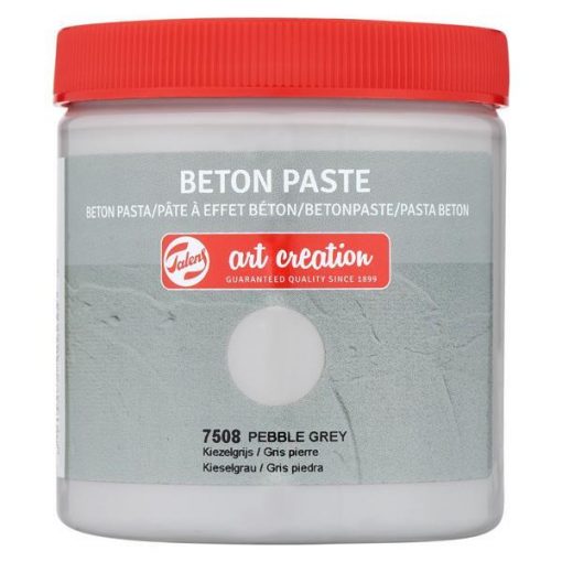 Talens art creation beton paste pebble grey 250ml.