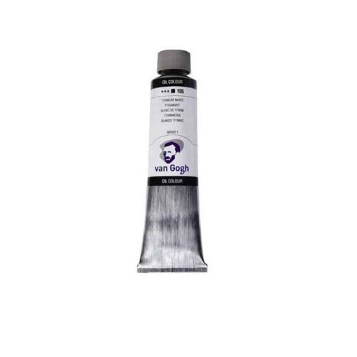 Talens van gogh χρώματα λαδιού 60ml (105-Titanium white)