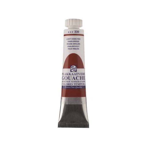 Talens τέμπερες extra fine 339 light oxide red 20ml