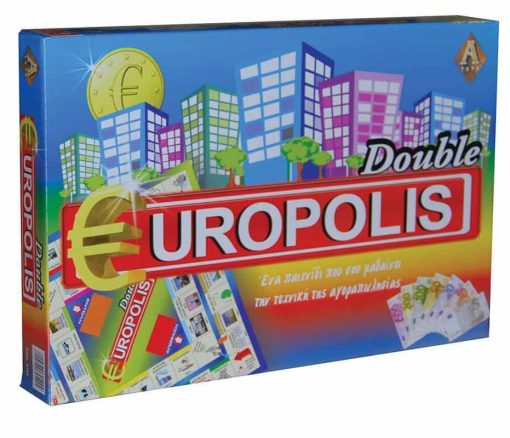 Επιτραπέζιο παιχνίδι "Europolis double" Υ5x39,5x26εκ.