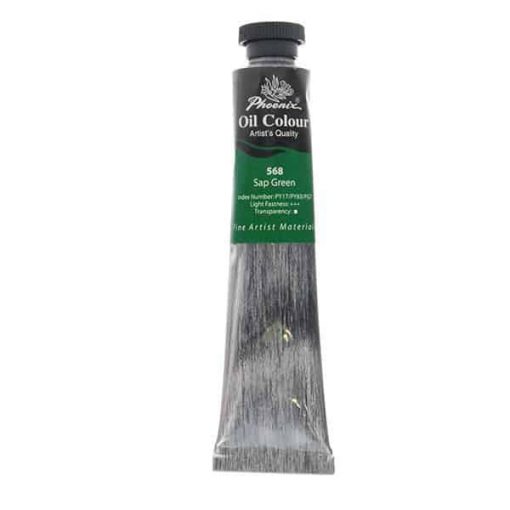 Phoenix χρώμα λαδιού 568 sap green, σωληνάριο 50ml