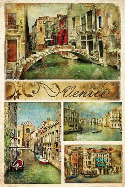 Χαρτί decoupage "Venice" 32x48εκ.