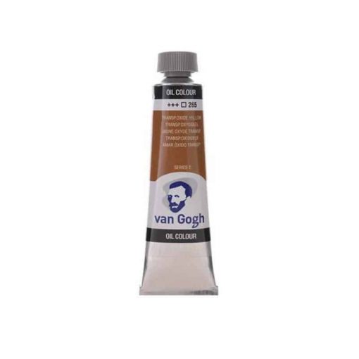 Talens van gogh χρώματα λαδιού 60ml (265-Transparerent oxide yellow)