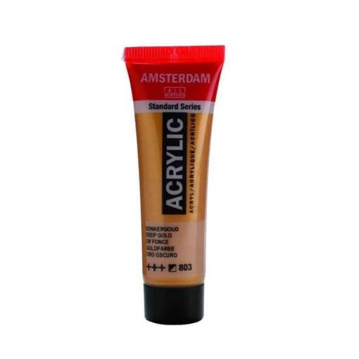 Talens amsterdam ακρυλικό χρώμα 803 deep gold 120ml