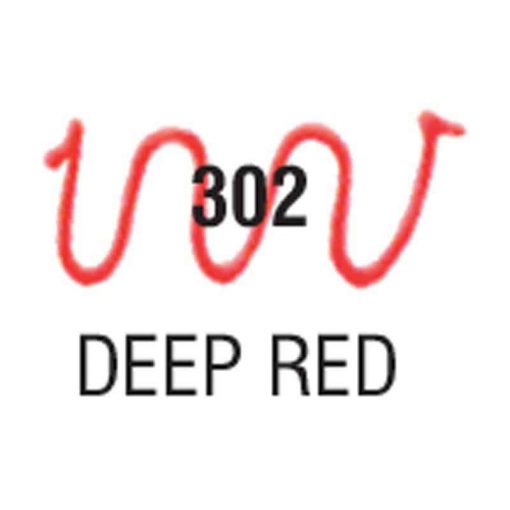 Talens χρώμα decorfin relief paint 302 deep red 20ml