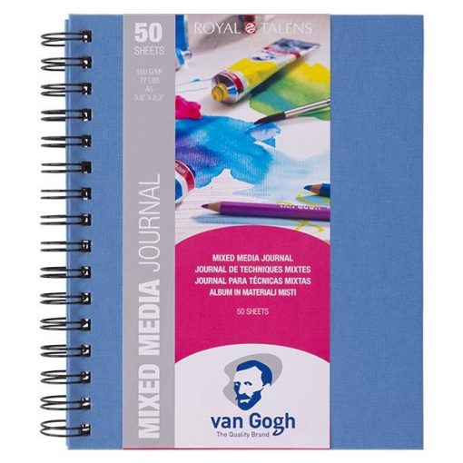 Talens Van gogh mix media journal  A5 50φυλ. 160 γρ.