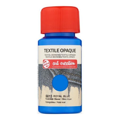 Talens χρώμα textile opaque 5013 royal blue 50ml