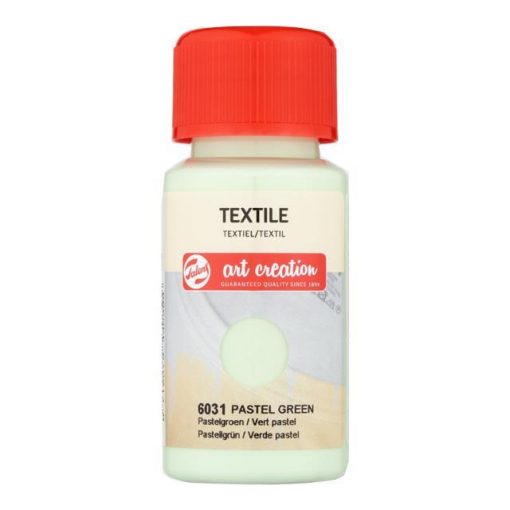 Talens χρώμα textile 6031 pastel green 50ml