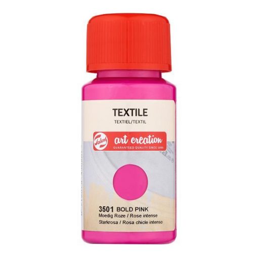 Talens χρώμα textile 3501 bold pink 50ml