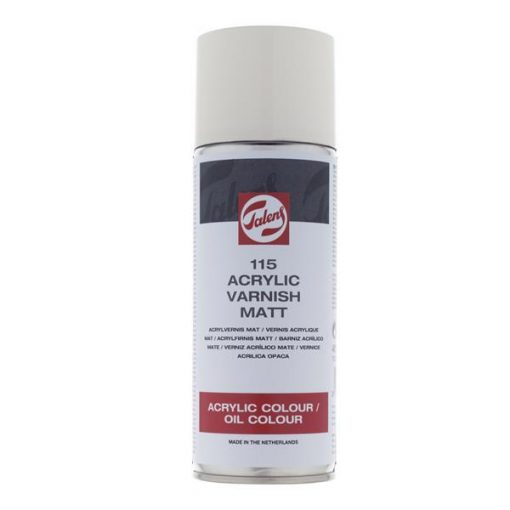 Talens σπρέυ acrylic varnish matt 115