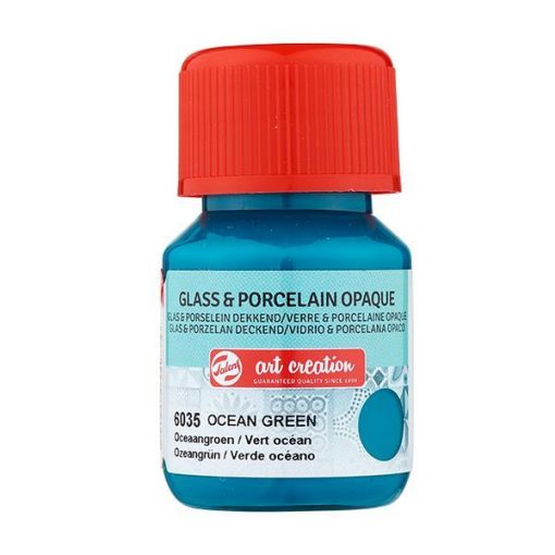 Talens χρώμα glass/porcelain opaque 6035 ocean green 30ml