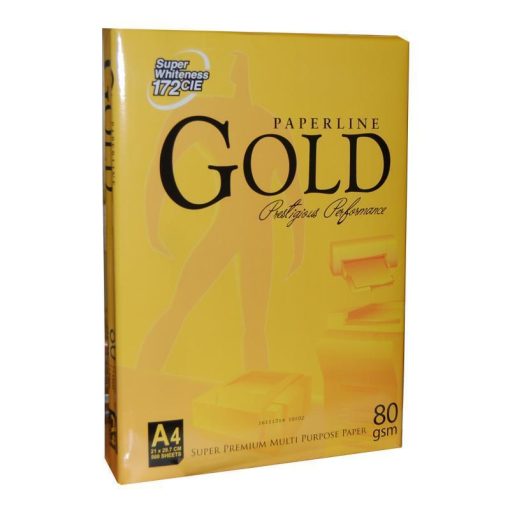 Gold Paperline A4 80γρ. 500φ. Super Premium copy paper  Πληρωμή μετρητοίς. Παραλαβή αποκλειστικά από την έδρα μας σε Θεσσαλονίκη.