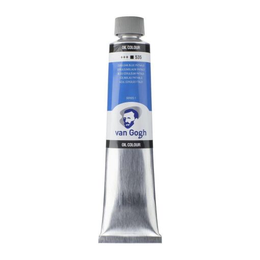 Talens van gogh χρώμα λαδιού 535 cerulean blue 200ml